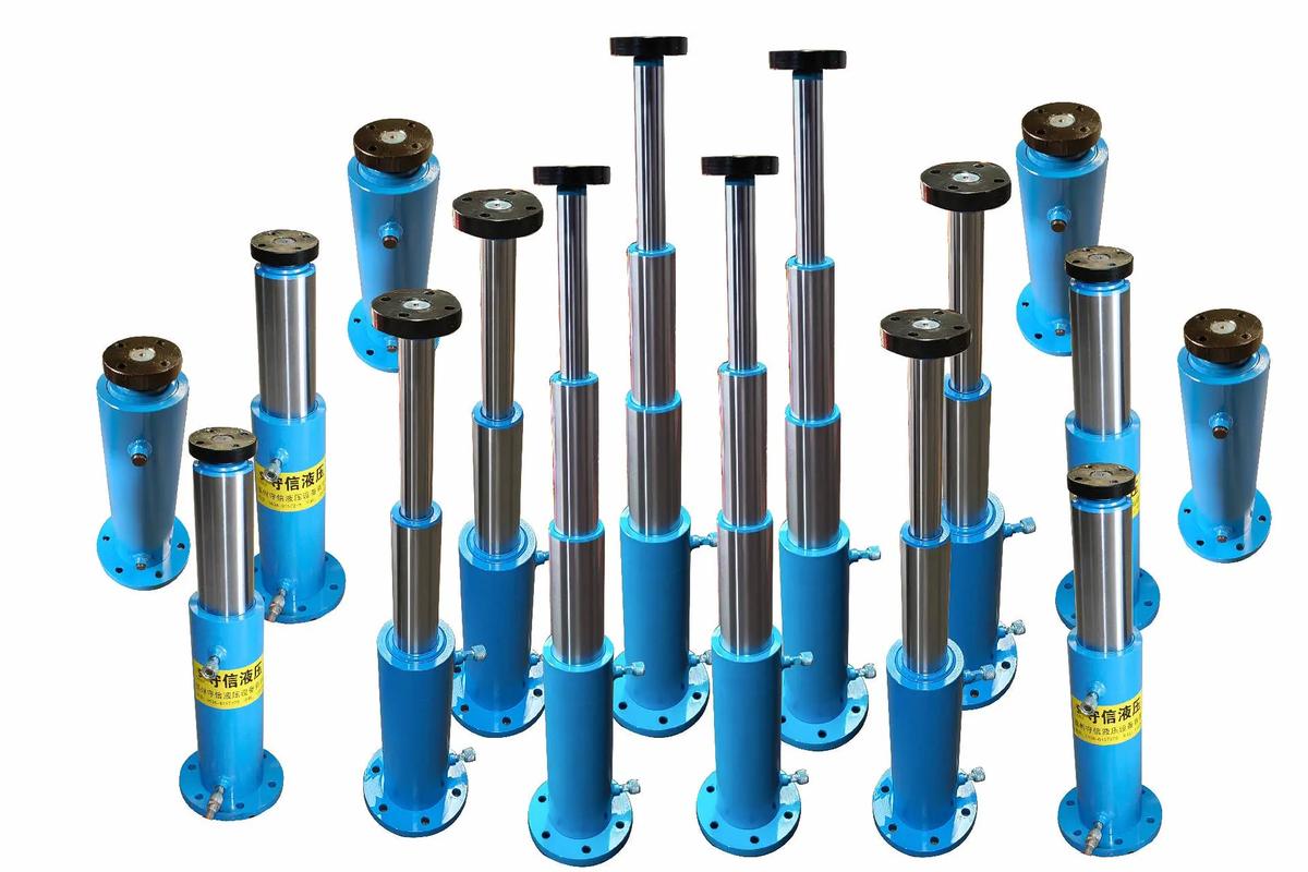 多节油缸展示与咨询 专注高品质液压油缸解决方案